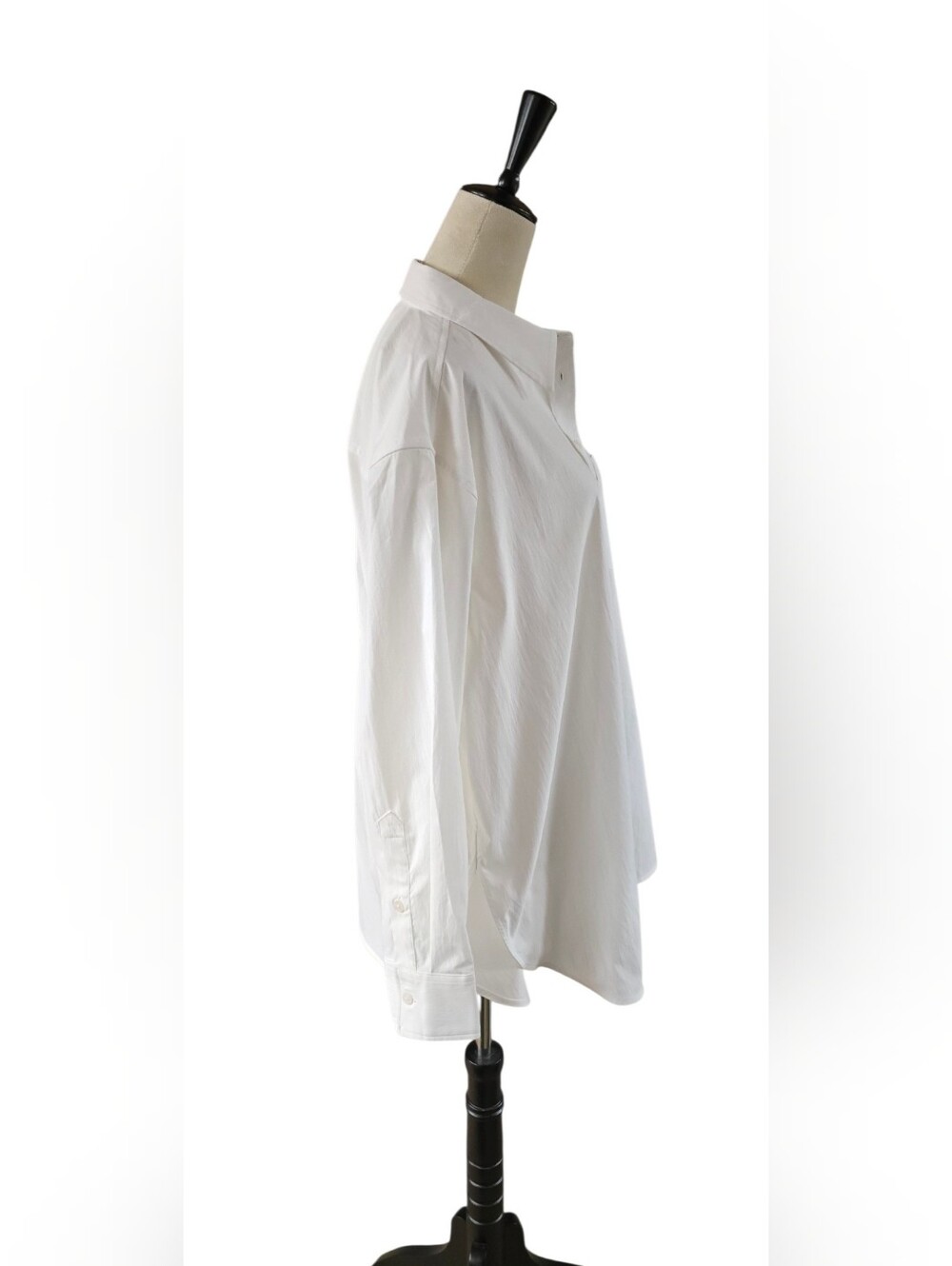 *NWT* Athleta Women's Midday Relaxed Poplin Shirt, Bright White - sz L - Picture 2 of 14